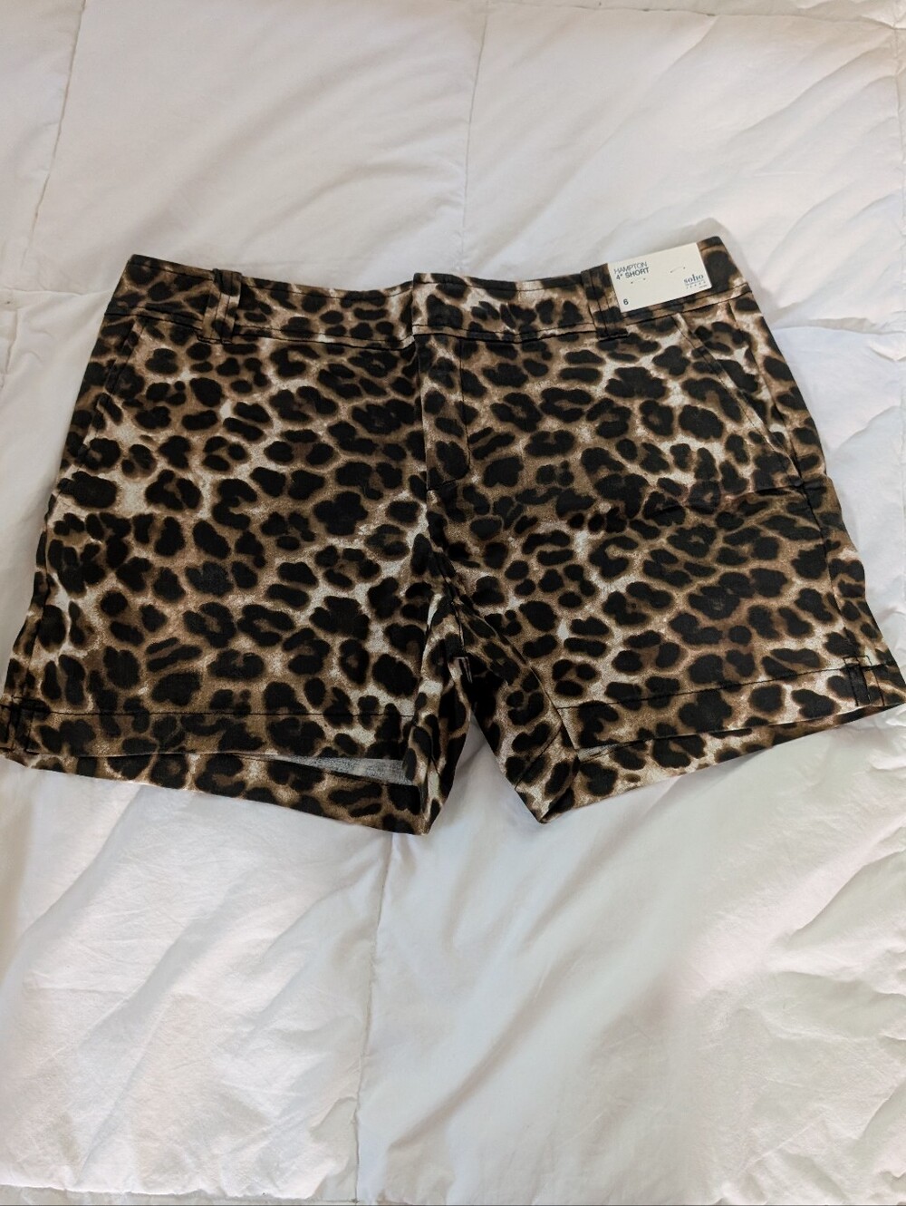 Soho Jeans Cheetah Shorts